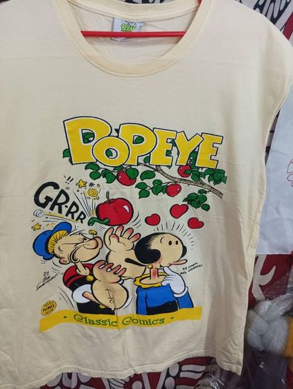 เสื้อป๊อปอายแขนกุด รูปที่ 4