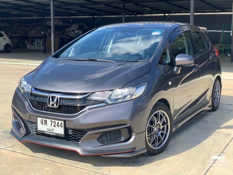 Honda Jazz 2018 1.5 S i-VTEC Sedan เบนซิน เกียร์อัตโนมัติ เทา รูปที่ 4