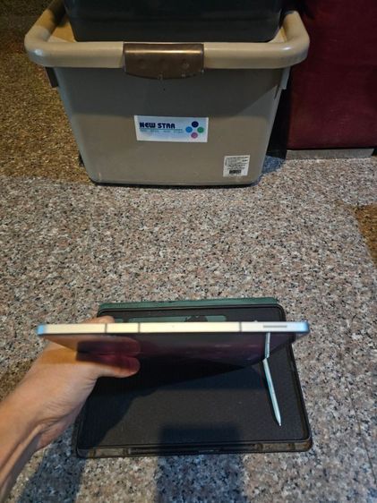 ขายSamsungTabS7FEสีGrayและGreen64กิ๊กLTEใส่ซิมได้ยกกล่องจอสวยกริปใช้งานดีถูกมากกก รูปที่ 8