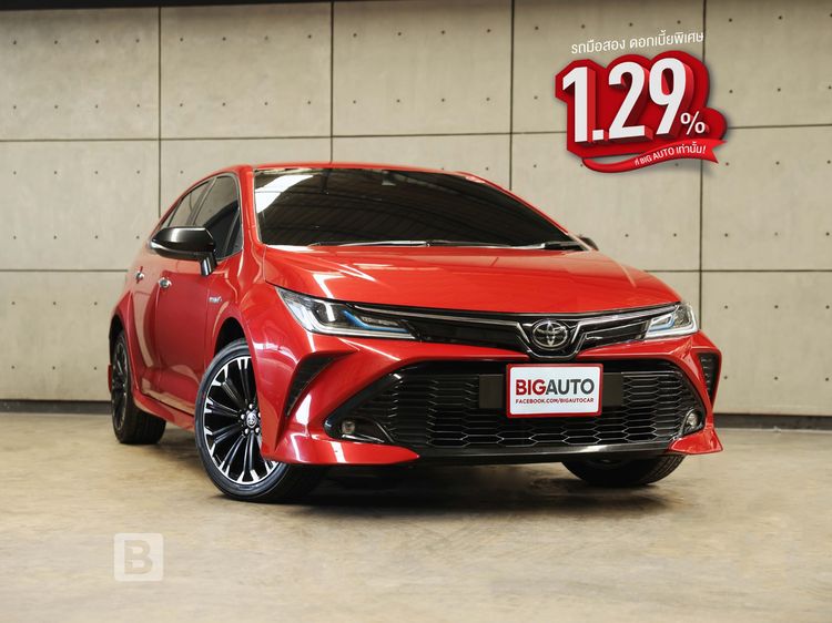 Toyota Altis 2023 1.8 Hybrid GR Sport Sedan ไฮบริด ไม่ติดแก๊ส เกียร์อัตโนมัติ แดง