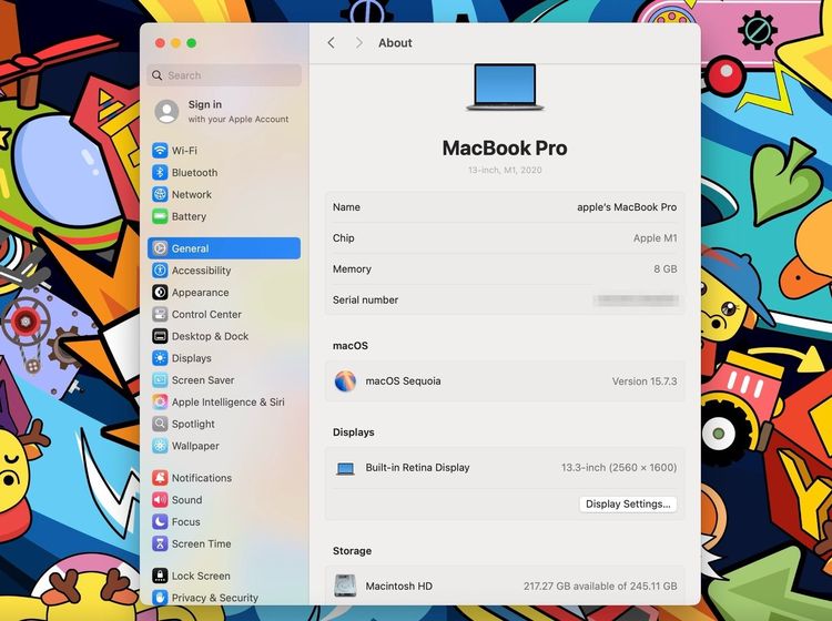 MacBook Pro 13-inch M1 2020 Ram8GB SSD256GB SpaceGray รูปที่ 12