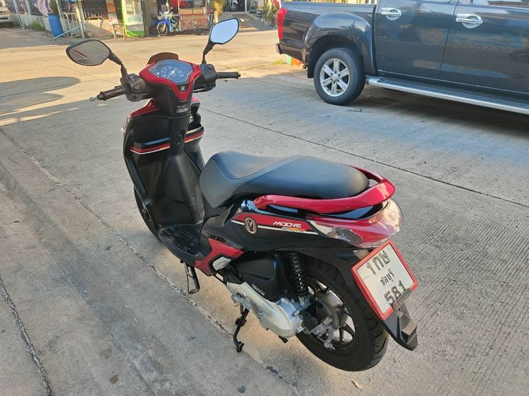 🛵ยังไงก็ขาย Moove ปี58 เครื่องดี สีสวย สตาร์ทมือ เล่มชุดโอนครบ+เปลี่ยนถ่ายน้ำมันเครื่องฟรี ส่งฟรี30 ก.ม รูปที่ 6