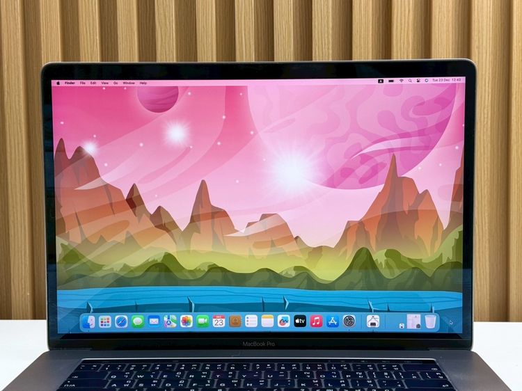 MacBook Pro 15-inch,2019 Four Thunderbolt 3 ports Intel Core i7 Ram16GB SSD256GB SpaceGray รูปที่ 4