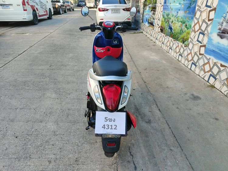 🛵ยังไงก็ขาย SCOOPY-i ปี 56 เครื่องดี สีสวย สตาร์ทมือ เล่มชุดโอนครบ+เปลี่ยนถ่ายน้ำมันเครื่องฟรี ส่งฟรี30 ก.ม รูปที่ 5