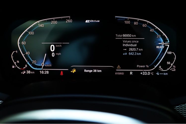 BMW X5 2021 3.0 xDrive45e M Sport 4WD Utility-car ปลั๊กอินไฮบริด (PHEV) เกียร์อัตโนมัติ ขาว รูปที่ 4