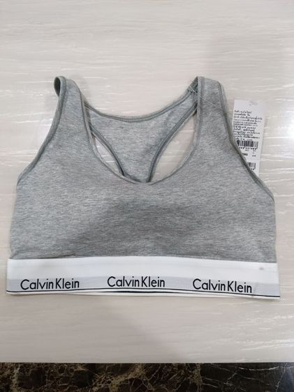 sport bra ผู้หญิง CK calvin klein ของแท้มือ 1 รูปที่ 5