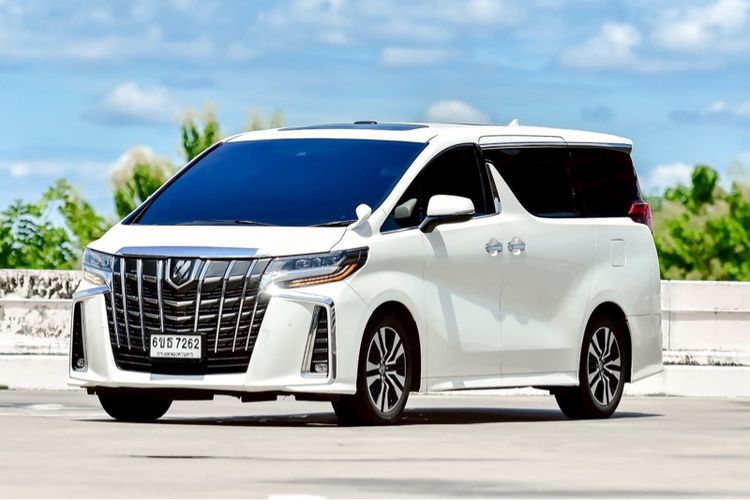 Toyota Alphard 2022 2.5 S C-Package Van เบนซิน ไม่ติดแก๊ส เกียร์อัตโนมัติ ขาว รูปที่ 4