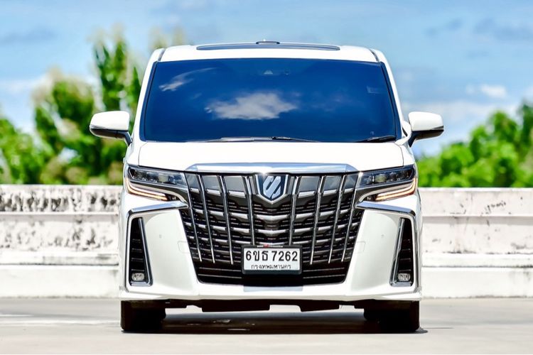 รถ Toyota Alphard 2.5 S C-Package สี ขาว
