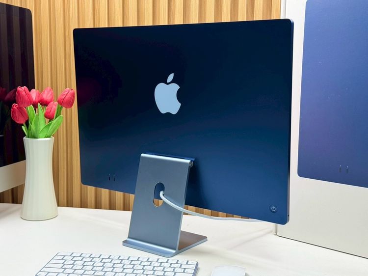 iMac 24-inch M1 2021 Ram8GB SSD256GB CPU8-Core GPU7-Core 2Ports Blue apple care 1 November 2026 รูปที่ 6