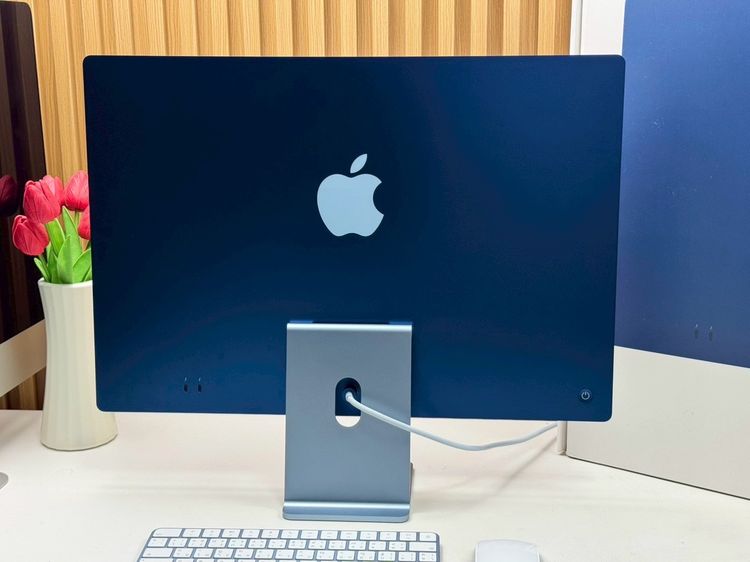 iMac 24-inch M1 2021 Ram8GB SSD256GB CPU8-Core GPU7-Core 2Ports Blue apple care 1 November 2026 รูปที่ 5