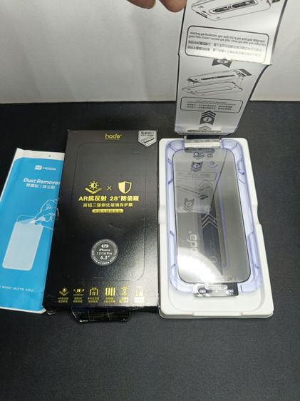 hoda AR x Anti-Peeper 28 ฟิล์มกระจกกันเสือก  ลดแสงสะท้อน สำหรับ iPhone 17 16 Pro 6.3 รูปที่ 7