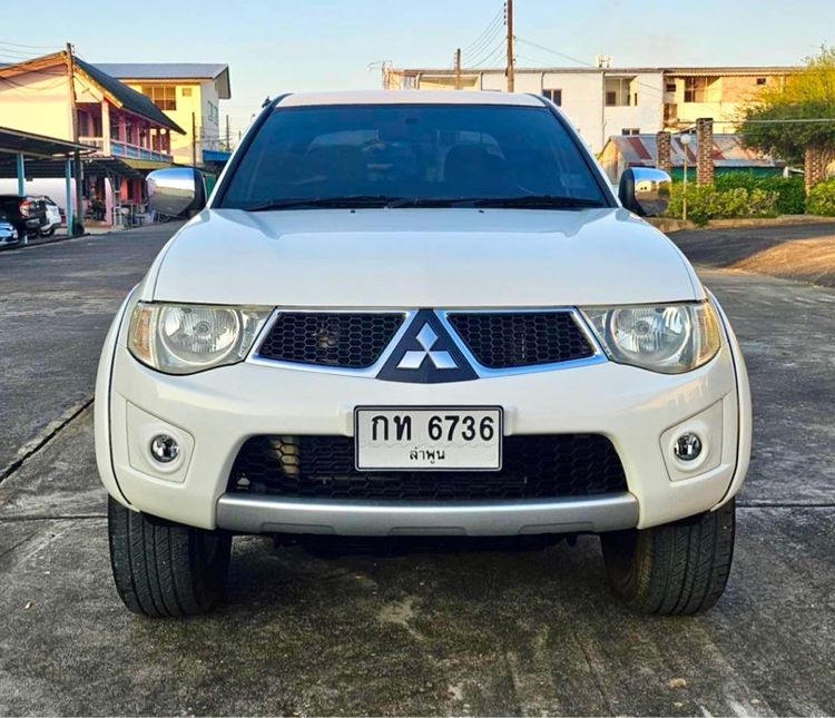 Mitsubishi Triton 2011 2.5 Plus VG Turbo Pickup ดีเซล ไม่ติดแก๊ส เกียร์อัตโนมัติ ขาว รูปที่ 2