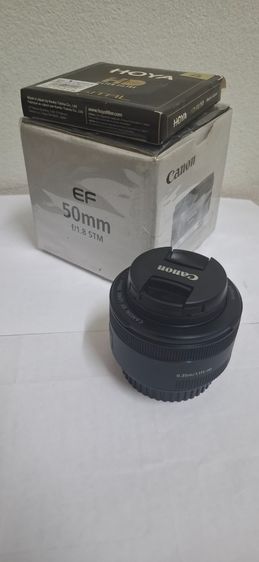 เลนส์ fixed ขายเลนส์กล้อง canon 50 mm fix 1.8 + filter กันเลนส์ป็นรอย