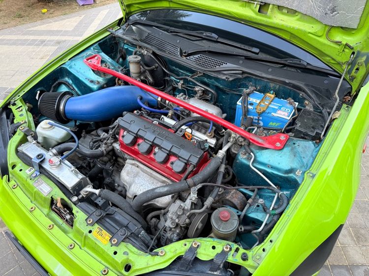 Honda Civic 1999 1.5 VTi Sedan เบนซิน ไม่ติดแก๊ส เกียร์อัตโนมัติ เขียว รูปที่ 4