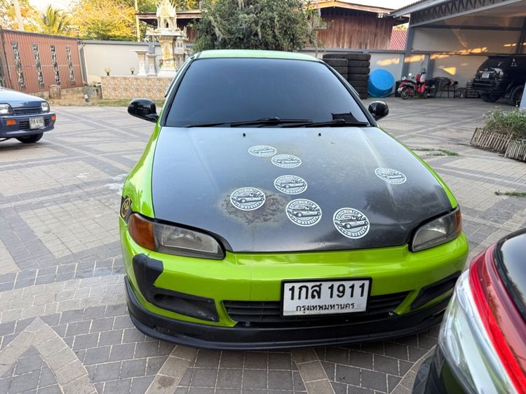 Honda Civic 1999 1.5 VTi Sedan เบนซิน ไม่ติดแก๊ส เกียร์อัตโนมัติ เขียว