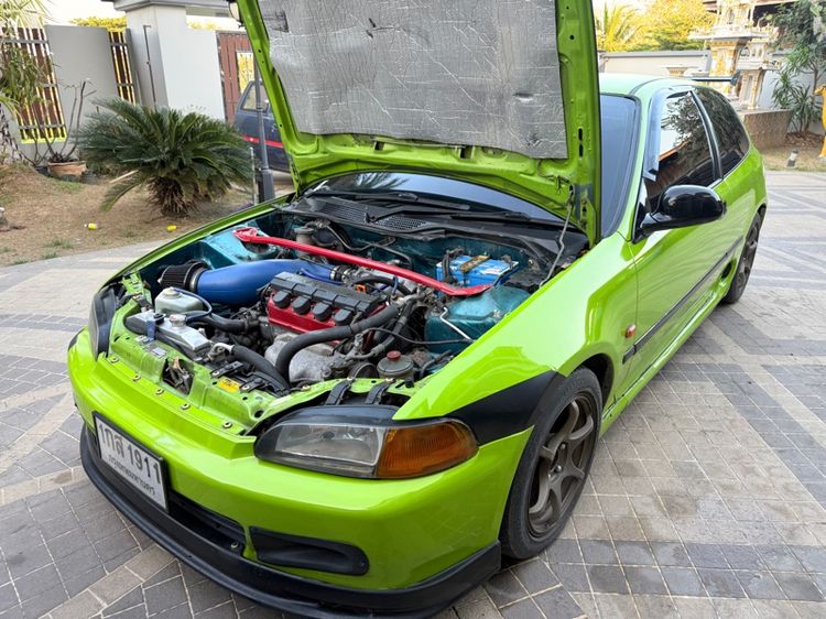 Honda Civic 1999 1.5 VTi Sedan เบนซิน ไม่ติดแก๊ส เกียร์อัตโนมัติ เขียว รูปที่ 3