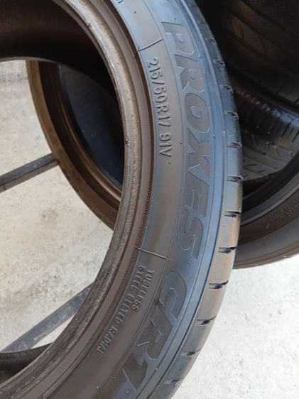 ยางคู่ TOYO CR1 215-50-17 ปี4322 สภาพสวย รูปที่ 4