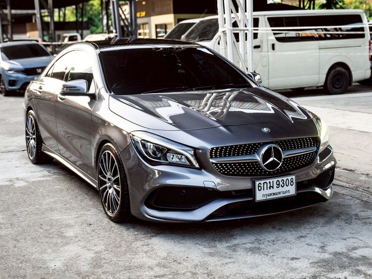 รถ Mercedes-Benz CLA-Class CLA250 AMG สี เทา