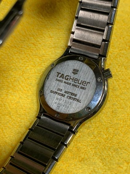 นาฬิกาหญิง  TAG Heuer หน้าน้ำเงินสภาพดีสวยแท้  รูปที่ 3