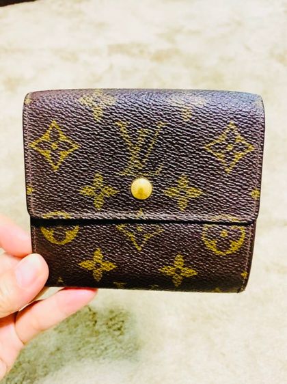 น้ำตาล หนังแท้ อื่นๆ กระเป๋าสตางค์ของแท้