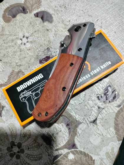 มีดพกยี่ห้อ BROWNING ใหม่มาก รูปที่ 2