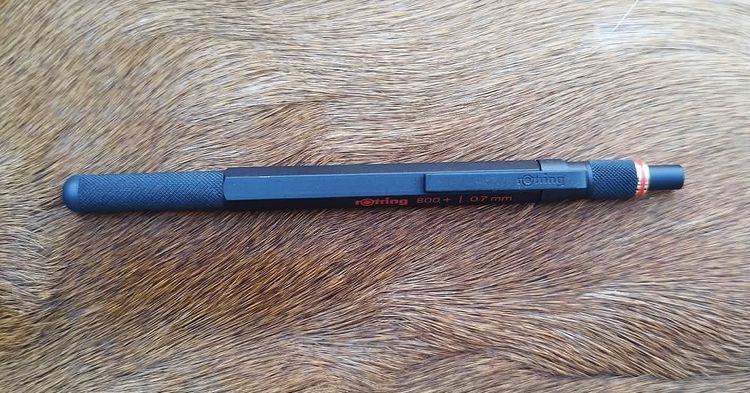 ดินสอกด Rotring 800+ สีดำ ขนาดไส้ดินสอ 0.7 มม สภาพใหม่ นำเข้าจากญี่ปุ่น ของแท้