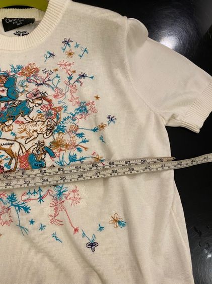 คริสเตียนดิออร์(ติดจองค่ะ) เสื้อแขนสั้น สภาพใหม่เอี่ยม รูปที่ 6