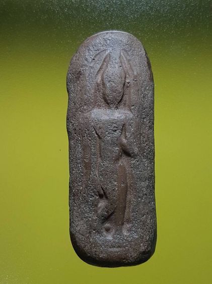 พระลีลาเม็ดขนุน กรุทุ่งเศรษฐี กรุเก่า สภาพใช้พอสวย เก่ามาก ดูง่าย รูปที่ 3