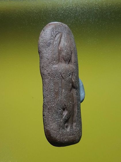 พระลีลาเม็ดขนุน กรุทุ่งเศรษฐี กรุเก่า สภาพใช้พอสวย เก่ามาก ดูง่าย รูปที่ 6