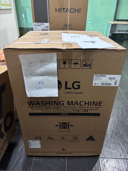 เครื่องซัก + อบผ้าฝาหน้า LG F2515RNEW ซัก15กก - อบ8 กก. รูปที่ 8