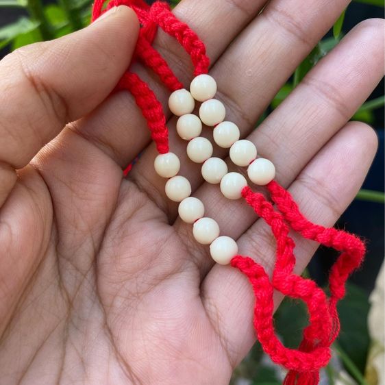 ด้ายแดง ด้ายแดงมงคล ผ่านการทำพิธีแล้ว ของดี โชคดี ค้าขาย ร่ำรวย