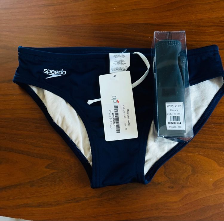 ผู้ชาย นำเงินเข้ม ชุดว่ายน้ำ อื่นๆ กางเกงว่ายนำ้ พร้อมแว่นตา Speedo