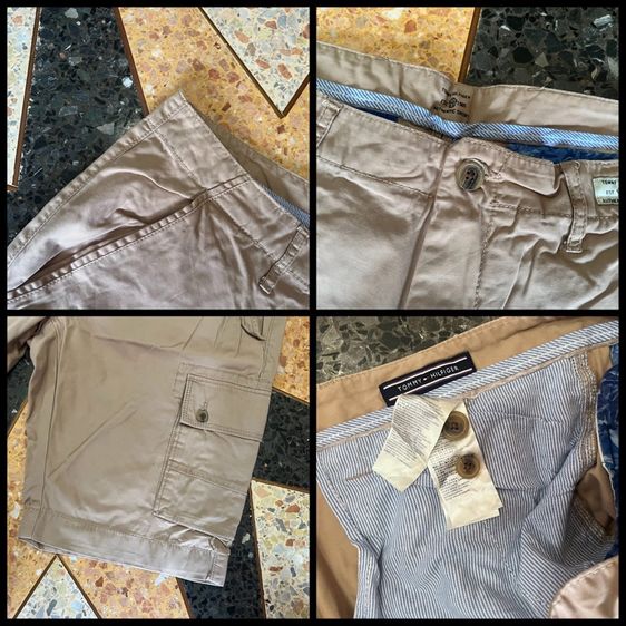 📌TOMMY HILFIGER -Cargo ขาสั้นแท้💯 เอว37-38 รูปที่ 5