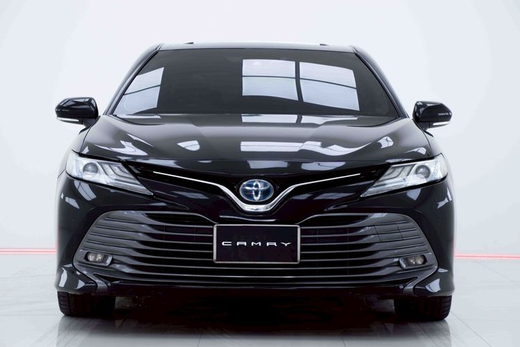 Toyota Camry 2019 2.5 HV Premium Sedan ไฮบริด ไม่ติดแก๊ส เกียร์อัตโนมัติ ดำ รูปที่ 4