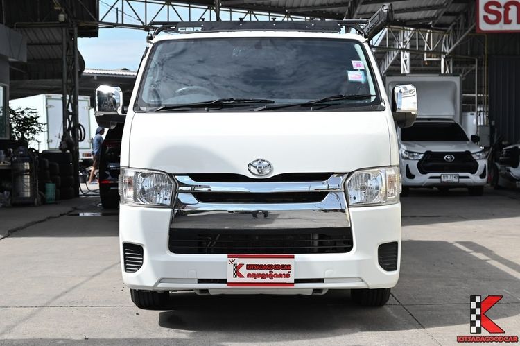 Toyota Hiace 2014 3.0 D4D Van ดีเซล ไม่ติดแก๊ส เกียร์ธรรมดา ขาว รูปที่ 3