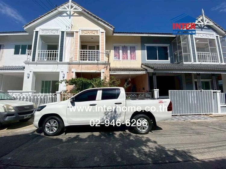 ทาวน์เฮ้าส์ 2 ชั้น 18 ตร.ว. หมู่บ้านฟ้าปิยรมย์ เฟส1 ลำลูกกา-คลอง6 ใกล้สำนักงานที่ดินลำลูกกา ถนนลำลูกกา ลำลูกกา ปทุมธานี