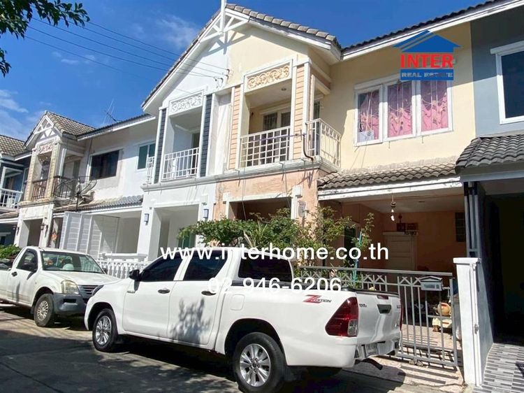 ทาวน์เฮ้าส์ 2 ชั้น 18 ตร.ว. หมู่บ้านฟ้าปิยรมย์ เฟส1 ลำลูกกา-คลอง6 ใกล้สำนักงานที่ดินลำลูกกา ถนนลำลูกกา ลำลูกกา ปทุมธานี รูปที่ 3