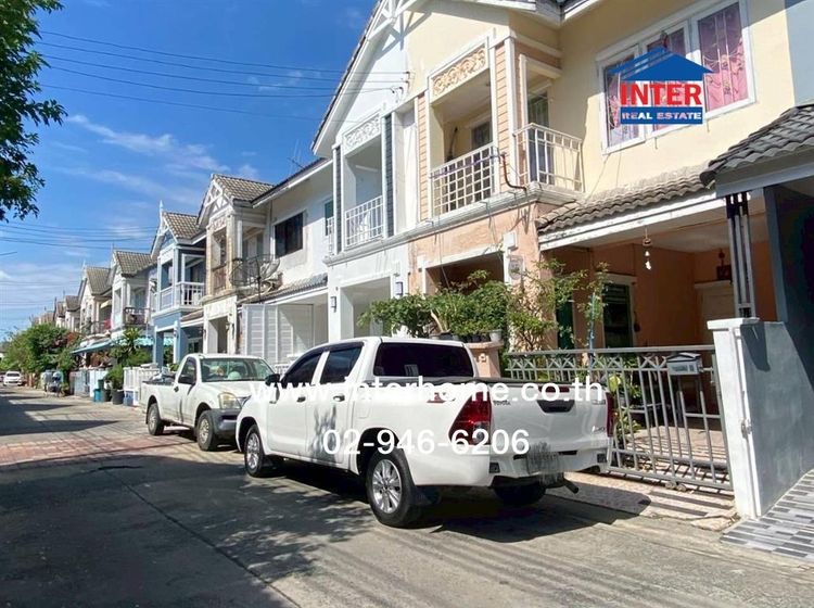 ทาวน์เฮ้าส์ 2 ชั้น 18 ตร.ว. หมู่บ้านฟ้าปิยรมย์ เฟส1 ลำลูกกา-คลอง6 ใกล้สำนักงานที่ดินลำลูกกา ถนนลำลูกกา ลำลูกกา ปทุมธานี รูปที่ 2