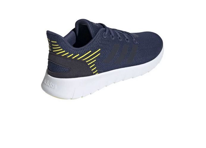 ADIDAS Asweerun รองเท้าวิ่งผู้ชาย สี กรมท่า - เหลือง ของแท้ ของใหม่ ลดล้างสต๊อค