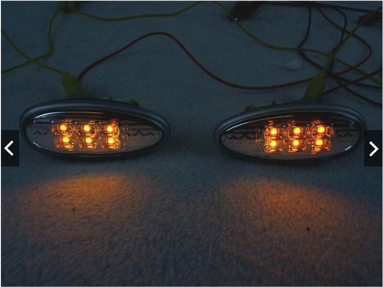 ไฟแก้มเลี้ยว LED Mitsubishi Lancer Evolution 789 Lancer Cedia  New Lancer ยี่ห้อ Depo รูปที่ 5