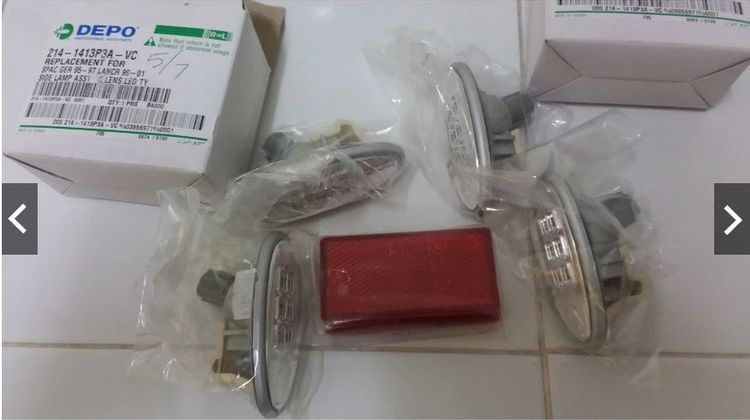 ไฟแก้มเลี้ยว LED Mitsubishi Lancer Evolution 789 Lancer Cedia  New Lancer ยี่ห้อ Depo รูปที่ 4