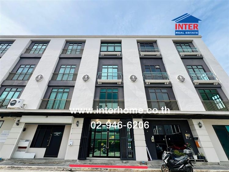 โฮมออฟฟิศ 4 ชั้น 19.3 ตร.ว โครงการ ชิคดิสทริคท์ ราม53 ใกล้ ม.รามคำแหง ซอยรามคำแหง53 ถนนลาดพร้าว ถนนรามคำแหง เขตวังทองหลาง กรุงเทพมหานคร