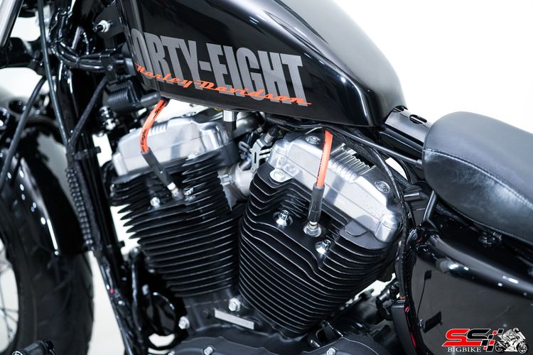 HARLEY DAVIDSON SPORTSTER 48 สีดำ วิ่งน้อยมาก 6,079 mi ไมล์แท้ ท่อVance hines short shot และของแต่งอีกหลายรายการ ราคาเล้าใจ รูปที่ 6