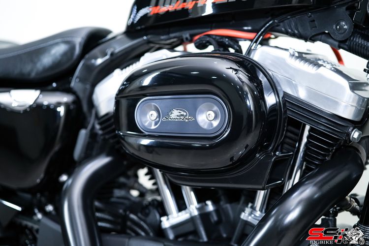 HARLEY DAVIDSON SPORTSTER 48 สีดำ วิ่งน้อยมาก 6,079 mi ไมล์แท้ ท่อVance hines short shot และของแต่งอีกหลายรายการ ราคาเล้าใจ รูปที่ 4