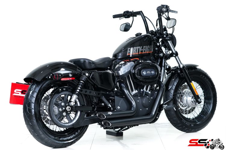 HARLEY DAVIDSON SPORTSTER 48 สีดำ วิ่งน้อยมาก 6,079 mi ไมล์แท้ ท่อVance hines short shot และของแต่งอีกหลายรายการ ราคาเล้าใจ รูปที่ 5