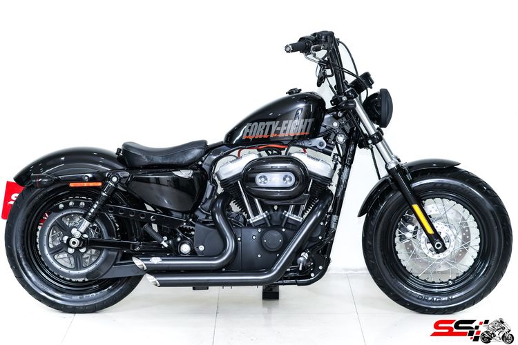 HARLEY DAVIDSON SPORTSTER 48 สีดำ วิ่งน้อยมาก 6,079 mi ไมล์แท้ ท่อVance hines short shot และของแต่งอีกหลายรายการ ราคาเล้าใจ รูปที่ 10