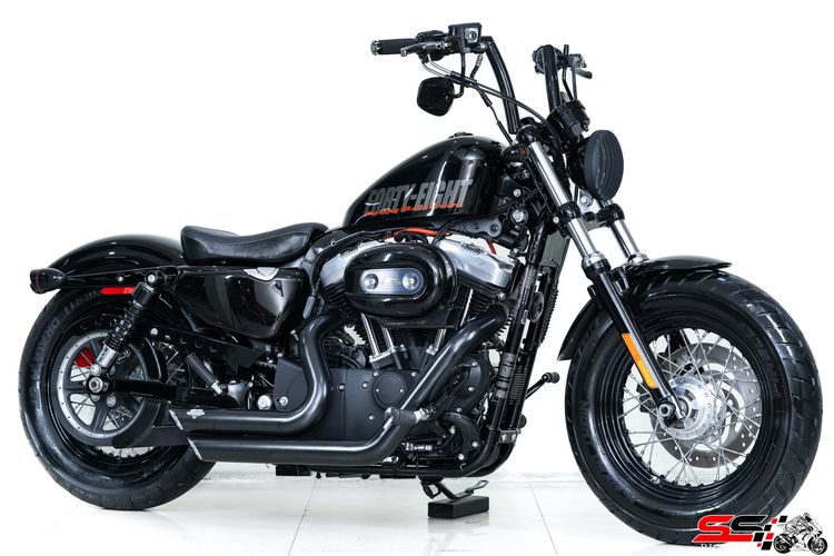 HARLEY DAVIDSON SPORTSTER 48 สีดำ วิ่งน้อยมาก 6,079 mi ไมล์แท้ ท่อVance hines short shot และของแต่งอีกหลายรายการ ราคาเล้าใจ รูปที่ 17