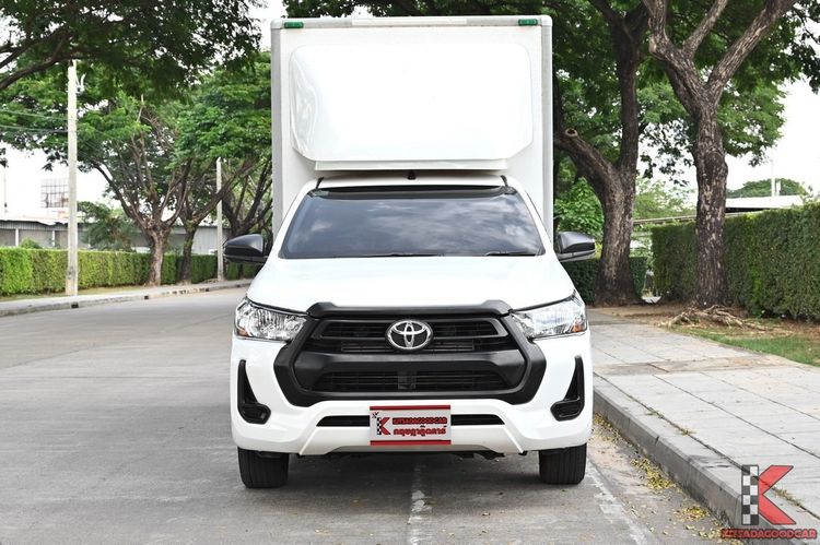 Toyota Hilux Revo 2023 2.4 Entry Pickup ดีเซล ไม่ติดแก๊ส เกียร์ธรรมดา ขาว รูปที่ 2