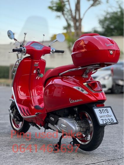 Vespa Primavera 150 red edition สวยกริป3000โล รูปที่ 5