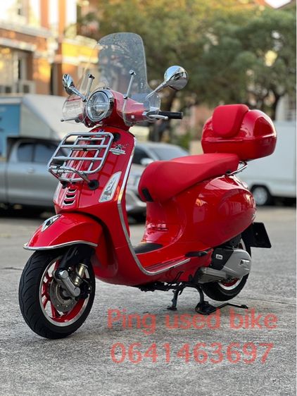 Vespa Primavera 150 red edition สวยกริป3000โล รูปที่ 3